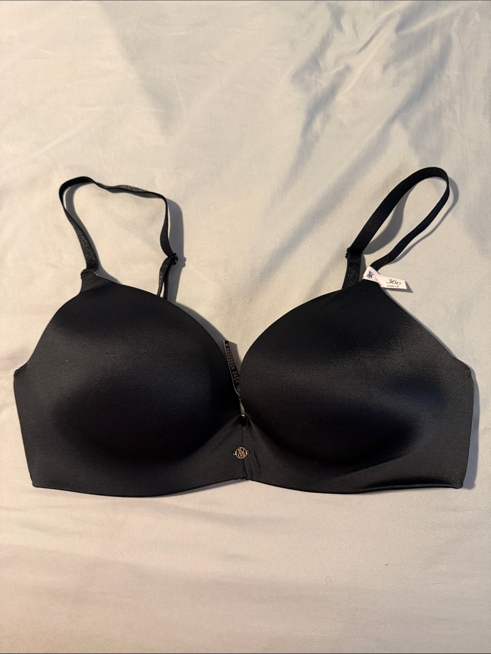 Victoria's Secret Smooth Black Wireless Push Up Bra